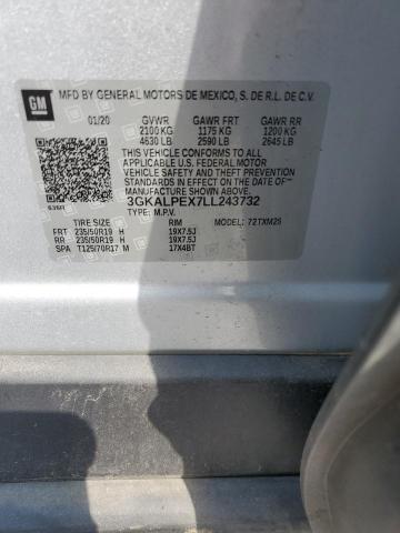 Photo 14 from auction – 2020 GMC TERRAIN SL with VIN 3GKALPEX7LL243732
