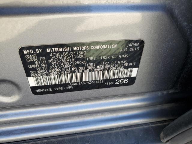 Photo 14 from auction – 2017 MITSUBISHI OUTLANDER with VIN JA4AD3A37HZ001859