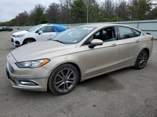 FORD FUSION SE 2017 with VIN 3FA6P0LU3HR374317 - Photo from auction
