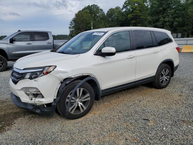 HONDA PILOT EX 2017 with VIN 5FNYF5H39HB018751 - Photo from auction