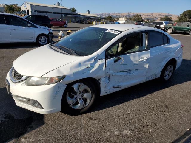HONDA CIVIC LX 2015 with VIN 19XFB2E54FE061985 - Photo from auction