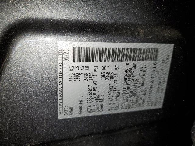 Photo 14 from auction – 2023 NISSAN ROGUE S with VIN 5N1BT3AB9PC837416
