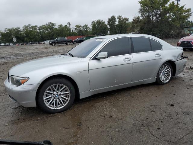 BMW 745 I 2004 with VIN WBAGL634X4DP70421 - Photo from auction