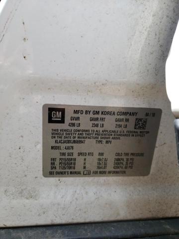 Photo 14 from auction – 2018 BUICK ENCORE PRE with VIN KL4CJASBXJB689947