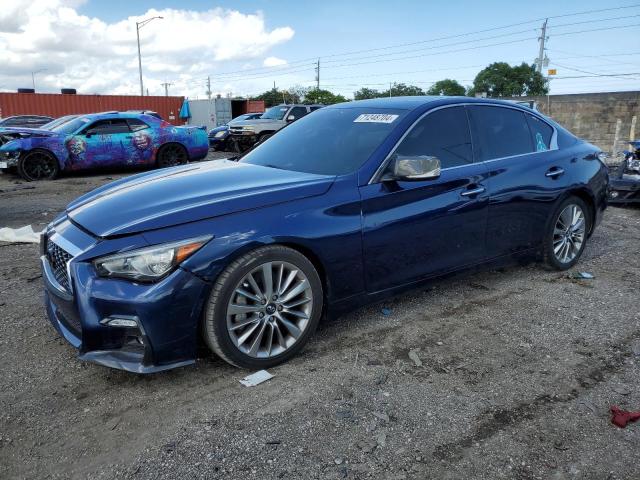 Photo 1 from auction – 2017 INFINITI Q50 PREMIU with VIN JN1EV7AP4HM732215