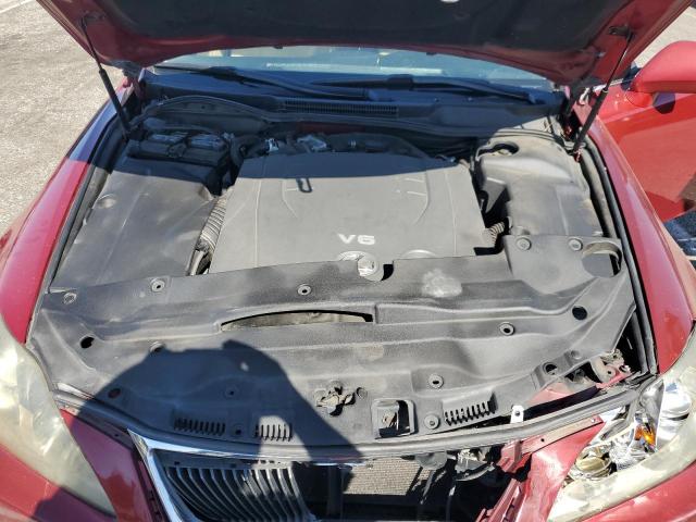 Photo 11 from auction – 2006 LEXUS IS 250 with VIN JTHBK262X62008531