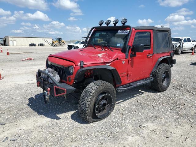 JEEP WRANGLER S 2014 with VIN 1C4AJWAG2EL282969 - Photo from auction