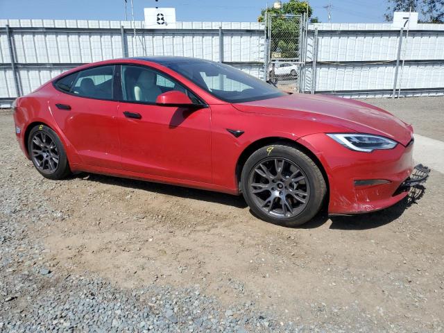 Photo 4 from auction – 2021 TESLA MODEL S with VIN 5YJSA1E57MF448808