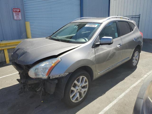 NISSAN ROGUE S 2013 with VIN JN8AS5MT8DW023484 - Photo from auction