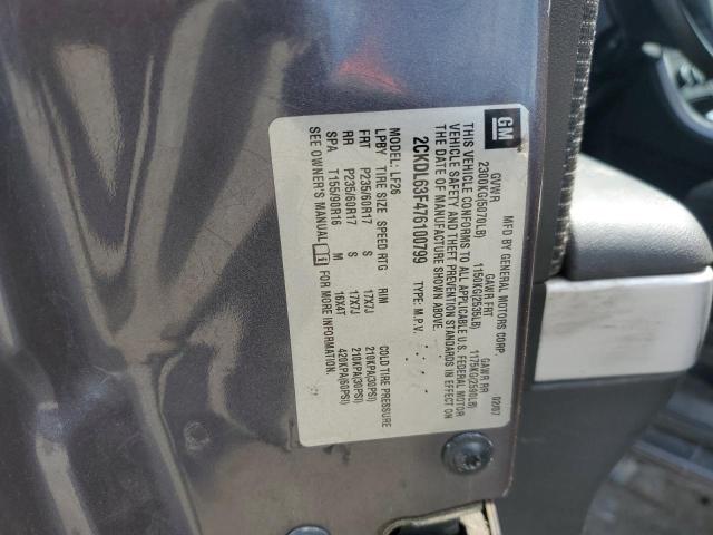 Photo 14 from auction – 2007 PONTIAC TORRENT with VIN 2CKDL63F476100799