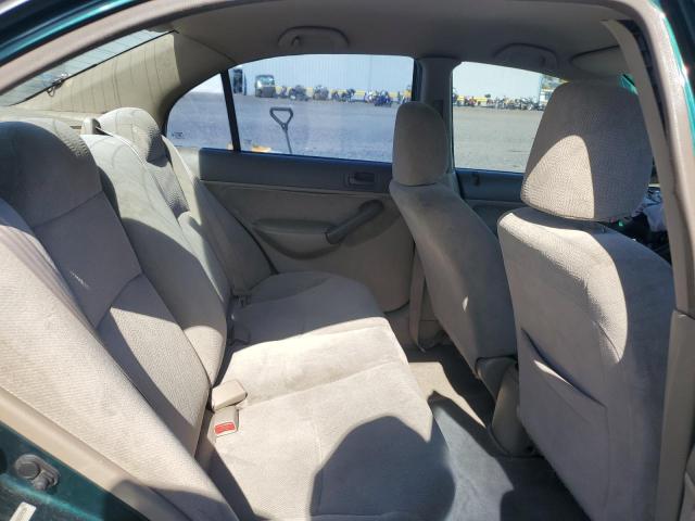 Photo 10 from auction – 2001 HONDA CIVIC LX with VIN 2HGES16541H602908