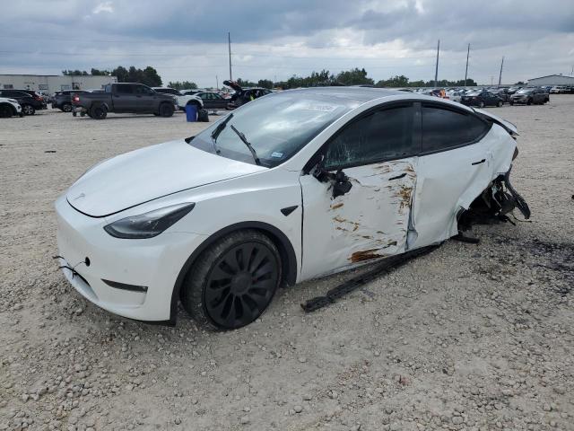 TESLA MODEL Y 2022 with VIN 7SAYGDEF5NF547795 - Photo from auction
