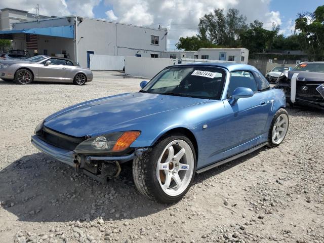 HONDA S2000 2002 with VIN JHMAP114X2T001521 - Photo from auction