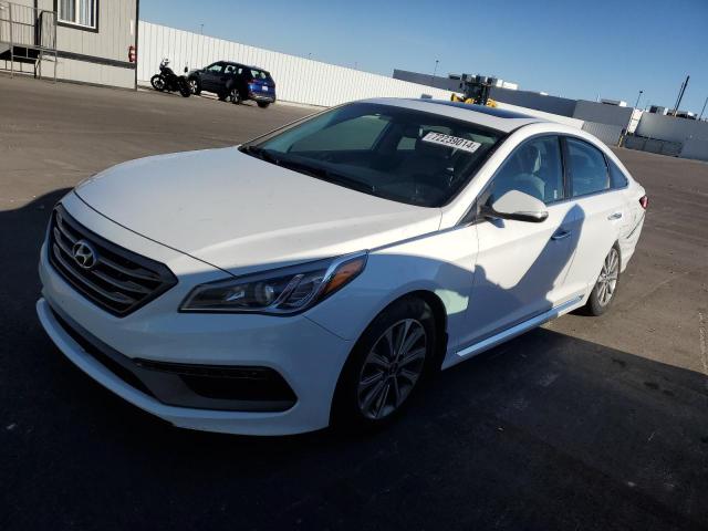 HYUNDAI SONATA SPO 2017 with VIN 5NPE34AF9HH570004 - Photo from auction