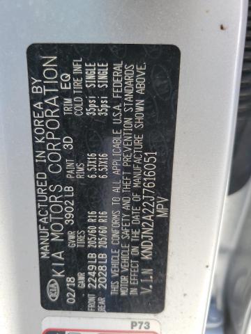 Photo 14 from auction – 2018 KIA SOUL with VIN KNDJN2A22J7616051