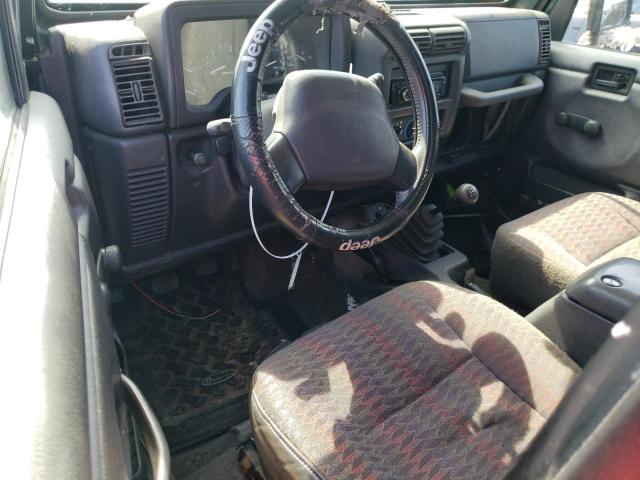 Photo 8 from auction – 2000 JEEP WRANGLER / with VIN 1J4FA49S4YP741154