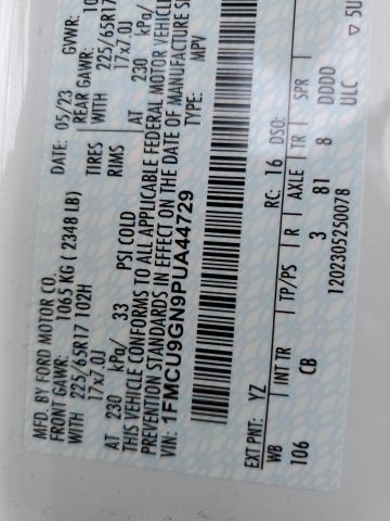 Zdjęcie 14 z aukcji – 2023 FORD ESCAPE ACT z VIN 1FMCU9GN9PUA44729