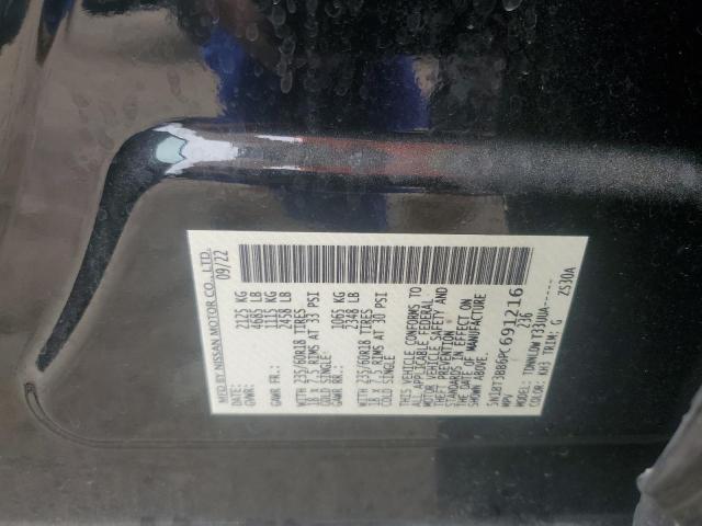 Photo 14 from auction – 2023 NISSAN ROGUE SV with VIN 5N1BT3BB6PC691216