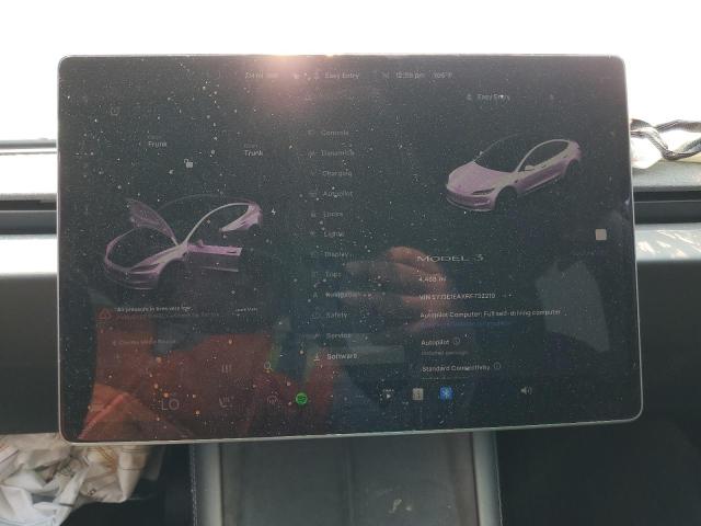 Photo 9 from auction – 2024 TESLA MODEL 3 with VIN 5YJ3E1EAXRF732219