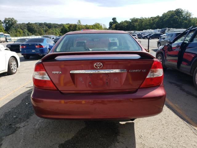 Photo 6 from auction – 2002 TOYOTA CAMRY LE with VIN JTDBE32K020075407