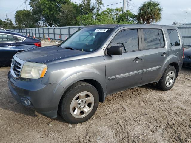 HONDA PILOT LX 2013 with VIN 5FNYF3H28DB006483 - Photo from auction