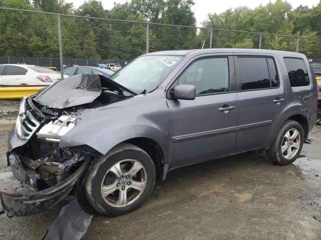 HONDA PILOT EXL 2014 with VIN 5FNYF3H55EB025410 - Photo from auction