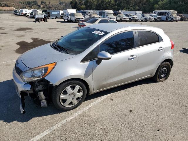 KIA RIO LX 2013 with VIN KNADM5A35D6177865 - Photo from auction