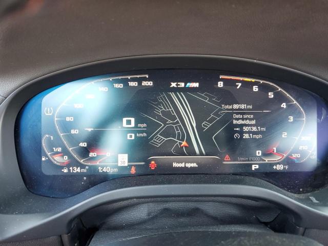 Photo 9 from auction – 2021 BMW X3 M COMPE with VIN 5YMTS0C07M9G62091