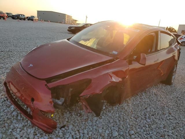 TESLA MODEL Y 2024 with VIN 7SAYGDEE1RA250727 - Photo from auction