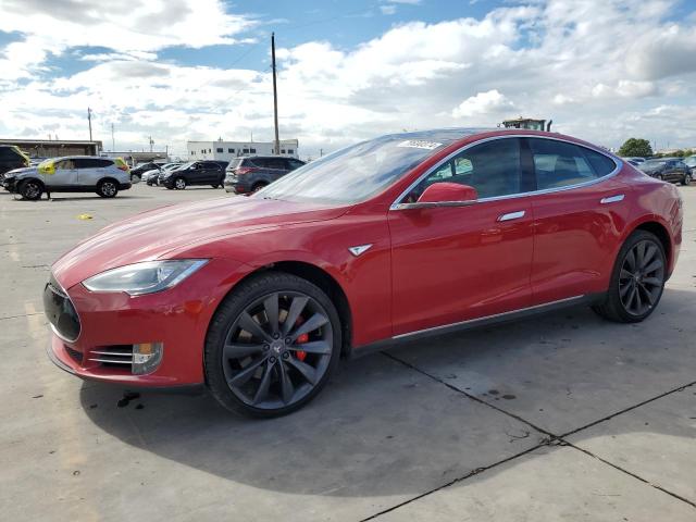 TESLA MODEL S 2015 with VIN 5YJSA1E47FF119973 - Photo from auction