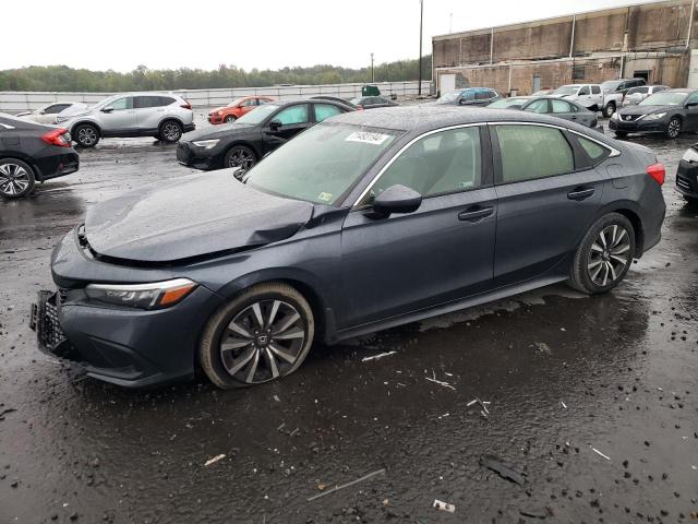 HONDA CIVIC EX 2022 with VIN JHMFE1F76NX001348 - Photo from auction
