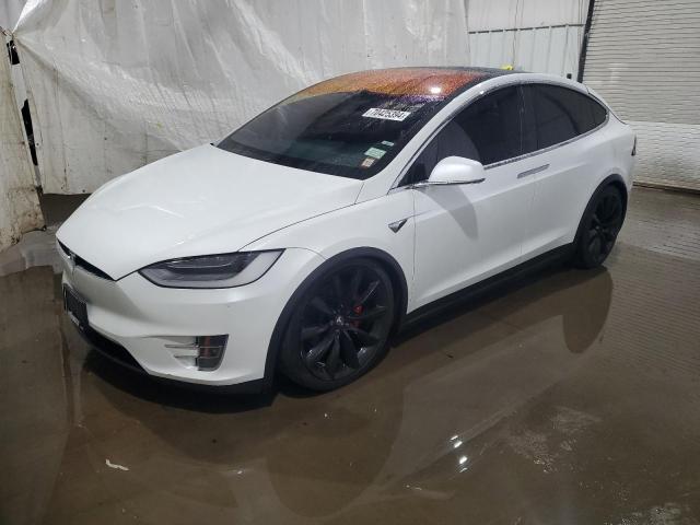 TESLA MODEL X 2019 with VIN 5YJXCBE4XKF181738 - Photo from auction