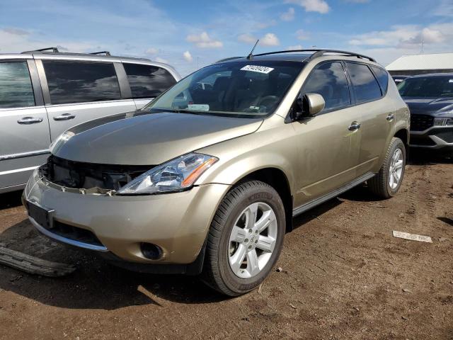 NISSAN MURANO SL 2007 with VIN JN8AZ08W47W660458 - Photo from auction