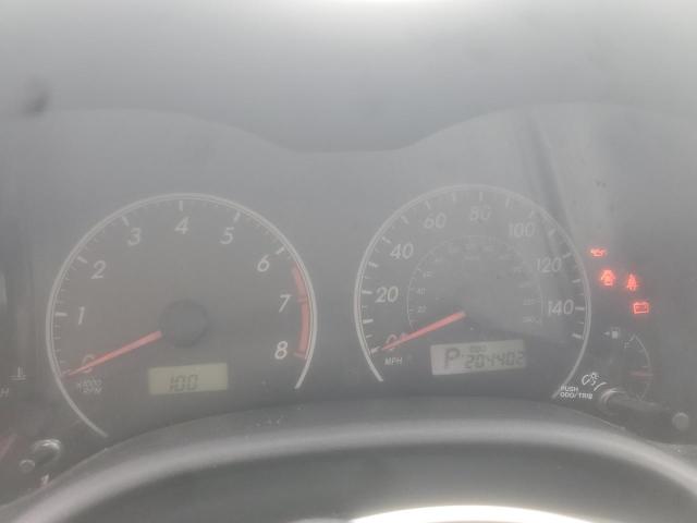 Photo 9 from auction – 2009 TOYOTA COROLLA BA with VIN 1NXBU40E79Z082584