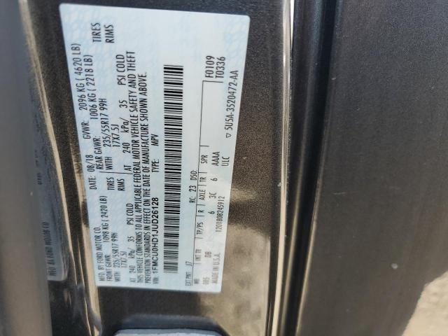 Photo 14 from auction – 2018 FORD ESCAPE SEL with VIN 1FMCU0HD1JUD26128