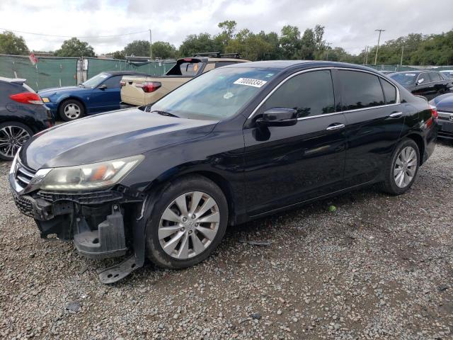 HONDA ACCORD EXL 2014 with VIN 1HGCR3F82EA018715 - Photo from auction