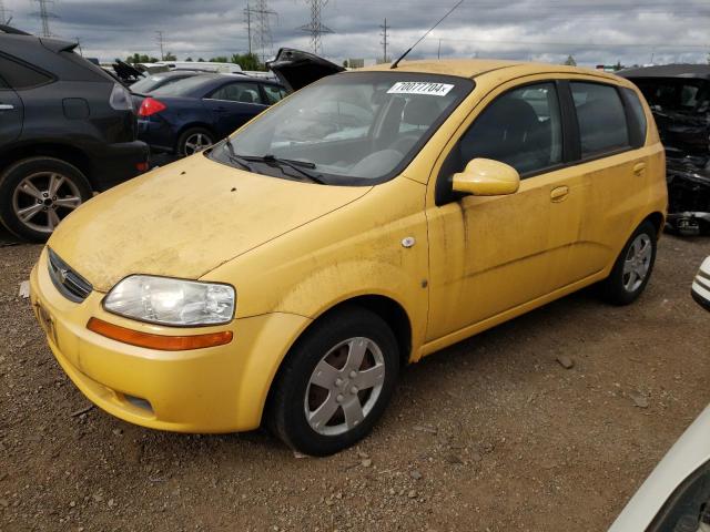 CHEVROLET AVEO BASE 2008 with VIN KL1TD66638B057476 - Photo from auction