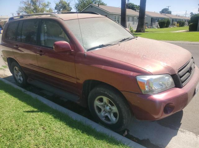TOYOTA HIGHLANDER 2005 with VIN JTEDD21A750113164 - Photo from auction