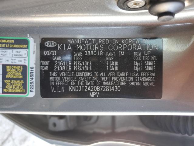 Photo 14 from auction – 2011 KIA SOUL + with VIN KNDJT2A20B7281430