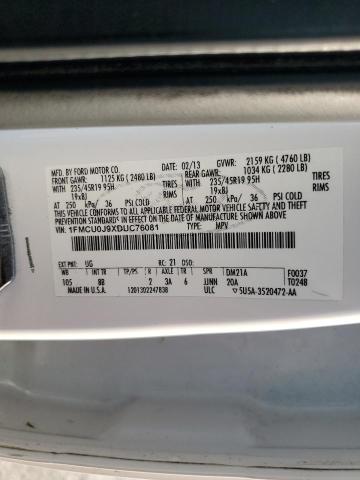 Photo 14 from auction – 2013 FORD ESCAPE TIT with VIN 1FMCU0J9XDUC76081