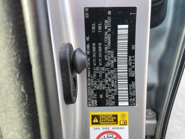 Photo 14 from auction – 2018 TOYOTA HIGHLANDER with VIN 5TDBZRFH4JS855153
