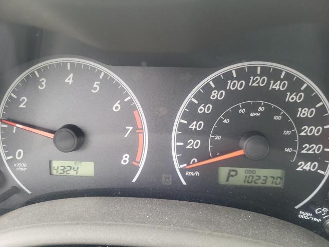 Photo 9 from auction – 2009 TOYOTA COROLLA BA with VIN 2T1BU40E49C046921