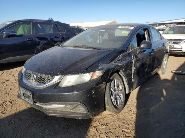 HONDA CIVIC LX 2013 with VIN 2HGFB2F56DH570154 - Photo from auction