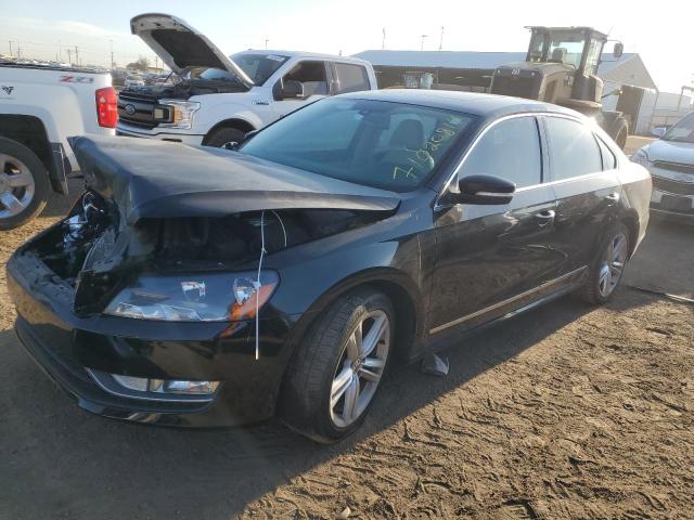 VOLKSWAGEN PASSAT SEL 2014 with VIN 1VWCS7A35EC021325 - Photo from auction