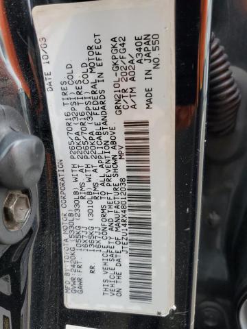 Photo 14 from auction – 2004 TOYOTA 4RUNNER SR with VIN JTEZU14RX48012038
