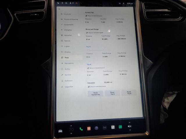 Photo 9 from auction – 2015 TESLA MODEL S with VIN 5YJSA1E41FF106863