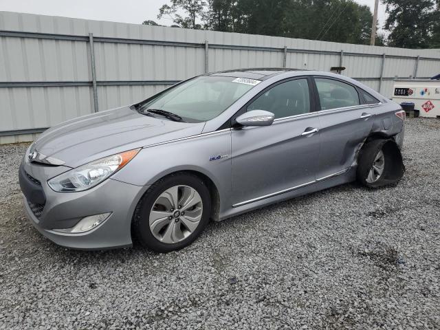 HYUNDAI SONATA HYB 2015 with VIN KMHEC4A49FA129620 - Photo from auction