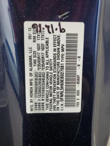 Photo 14 from auction – 2014 HONDA ODYSSEY EX with VIN 5FNRL5H69EB027081