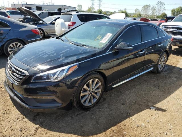 HYUNDAI SONATA SPO 2016 with VIN 5NPE34AF2GH359225 - Photo from auction