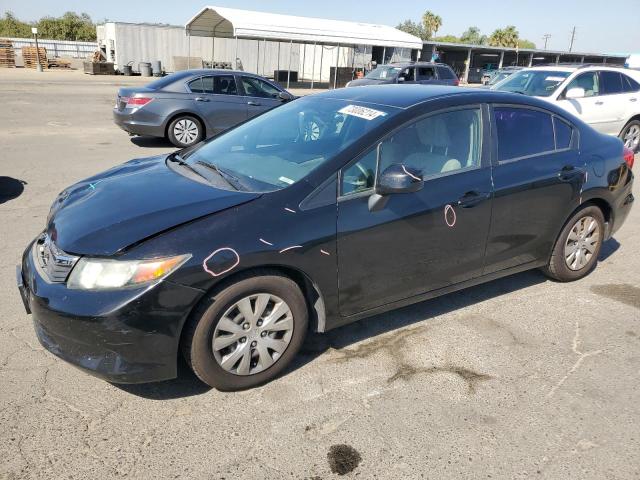 HONDA CIVIC LX 2012 with VIN 19XFB2F52CE362524 - Photo from auction